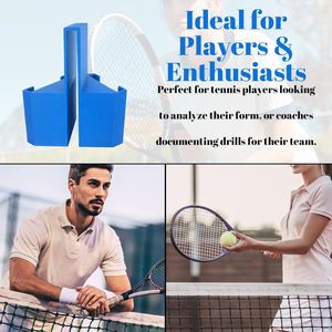 Soporte para Teléfono con Cámara para Red de Tenis, Impreso en 3D, Visión Dual, para Grabación, Entrenamiento, Análisis, Transmisión en Vivo y Grabación Deportiva - Product Image 4