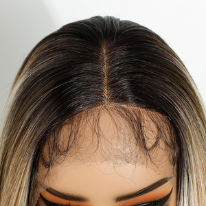 Peluca de Cabello Sintético con Encaje Frontal HD Pre-Arrancado, Resistente al Calor, para Bebés, Sin Pegamento, Estilo Judío - Product Image 3