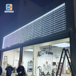 Boîte lumineuse publicitaire décorative rectangulaire personnalisée, cadre en aluminium, éclairage LED, 10000 lumens, couleur pleine, ciel nocturne aquatique - Product Image 3