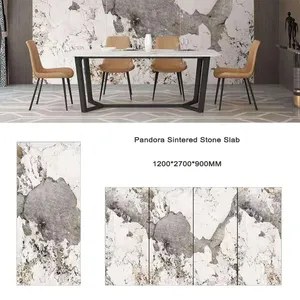 Pandora Sintered Stone Tiles Wall Slab Sintered Stone 3mm Ceramic Tiles For Floor