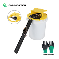 OMNI CATCH – Station d'appât réutilisable en ABS pour rongeurs, vente en gros usine, piège à souris respectueux des animaux et boîte de contrôle des nuisibles/insectes, à l'état solide