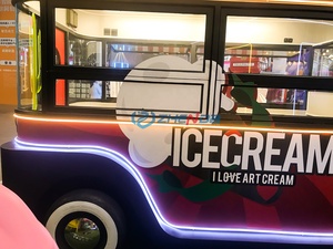 Camiones de Helados Favoritos de los Niños para Parques en Oferta / Camiones de Helados con Compartimentos Refrigerados - Product Image 4
