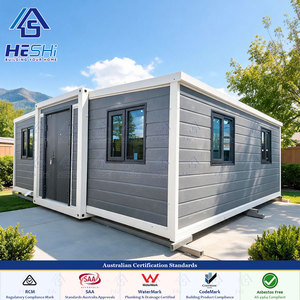 Casa Prefabricada Expandible en Contenedor de 20 y 40 Pies, Estándares Australianos, 1, 2, 3, 4, 5 Dormitorios, Vivienda Portátil de Lujo, Villa - Product Image 1