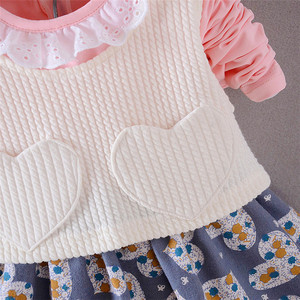 Ensemble jupe et crop top pakistanais pour bébé fille, motif jupe, provenant du marché de gros chinois - Product Image 5