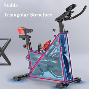Vélo <span class=keywords><strong>de</strong></span> Spinning Gym Master Vélo d'Appartement Fixe pour Intérieur Vélo Cardio Sportif Silencieux Équipement <span class=keywords><strong>de</strong></span> <span class=keywords><strong>Salle</strong></span> <span class=keywords><strong>de</strong></span> <span class=keywords><strong>Sport</strong></span> à Domicile - Product Image 5