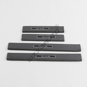 WZXD 2024 4x4 Aksesori ABS Karbon, pelindung ambang pintu model tampak dalam untuk ICAR 03 - Product Image 6