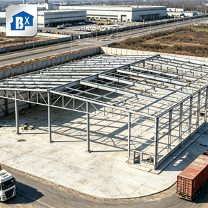 Edificios Estructurales de Acero de Gran Envergadura, Naves Industriales con Estructura de Marco de Portal de Múltiples Vástagos, Colores Personalizados - Product Image 2