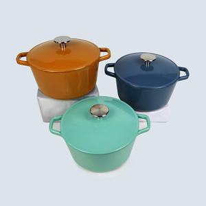 Casserole <span class=keywords><strong>en</strong></span> <span class=keywords><strong>fonte</strong></span> <span class=keywords><strong>émaillée</strong></span> toutes tailles - Product Image 4
