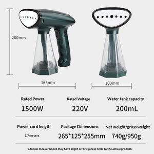 Wholesale Wholesale Portable Small Iron Brush Ironing Machine Handheld Garment <b>Steamer</b> for Home Travel - Product Image 3