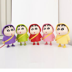 Venta al por mayor Animal Crayon Shin-Chan figura de acción muñeca de juguete pastel coche decoración Anime figuras - Product Image 6