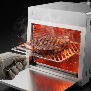 Horno para Asar de Acero Inoxidable de 16 Pulgadas, Moderno, de Alto Rendimiento y Calidad Premium, para Asados de Campeones Mundiales con Control Preciso de la Temperatura - Product Image 1