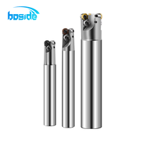 Barre de fraisage d'épaulement à angle droit indexable BAP300R EAP400R pour plaquettes APMT1604 APKT1604, 55HRC, anti-vibration, pour fraisage CNC