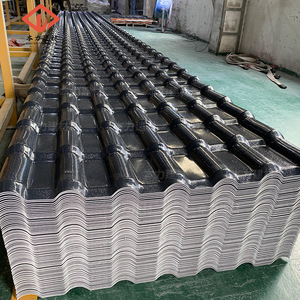 Heat Resistant Resin Roofing Tiles Corrugated <b>Plastic</b> Steel Traditional Style For <b>Building</b> Roofing <b>Materials</b> - Product Image 1