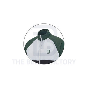 Ensemble de survêtement d'hiver pour homme XXL Plus, 100% coton de haute qualité, imperméable, avec fermeture éclair, respirant, léger, en polaire, uni - Product Image 2