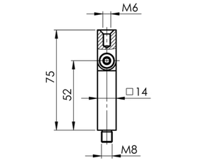 Support de main courante en acier inoxydable SS304 SS316, support de main courante moderne pour escalier, balcon, garde-corps extérieur - Product Image 5