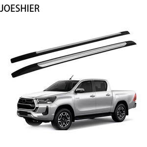 Porte-bagages de toit pour voiture 4x4 JOESHIER, compatible avec Toyota Hilux REVO, rails de toit, barres latérales en alliage d'aluminium - Product Image 1