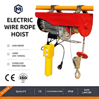 Mini-treuil électrique léger de qualité industrielle CE pour charges lourdes, chariot pour atelier, grue, entrepôt, entreprise de publicité