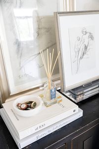Vassoio Diffusore per Candele in Acrilico Trasparente su Misura con Dettagli Dorati, <span class=keywords><strong>Portacandele</strong></span> in Lucite per Arredamento Casa - Product Image 3