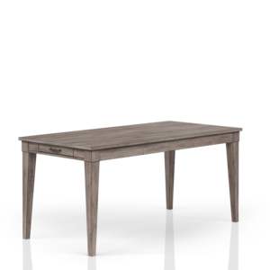 Table à manger DB Rustic Gray avec deux tiroirs de rangement et extension à feuilles rabattables Modèle D0100H540L2 - Product Image 4