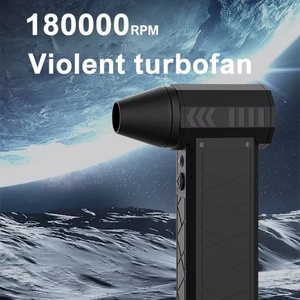 Portable and Wearable 5 Gear Turbo Cooling Fan 12-<b>Hour</b> Battery Operated Handheld Device for Outdoor Use with Humidify Function - Product Image 3