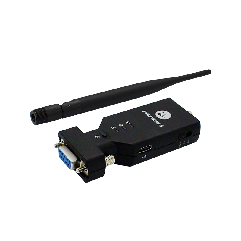 100m Long Range Bluetooth 5.0 Dual Mode Dongle RS232 TO UART Bluetooth serial Adapter for PC data transmission