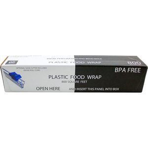 Film alimentaire en plastique 800 pieds carrés sans BPA transparent extra-adhérent pour usage en cuisine - Product Image 6