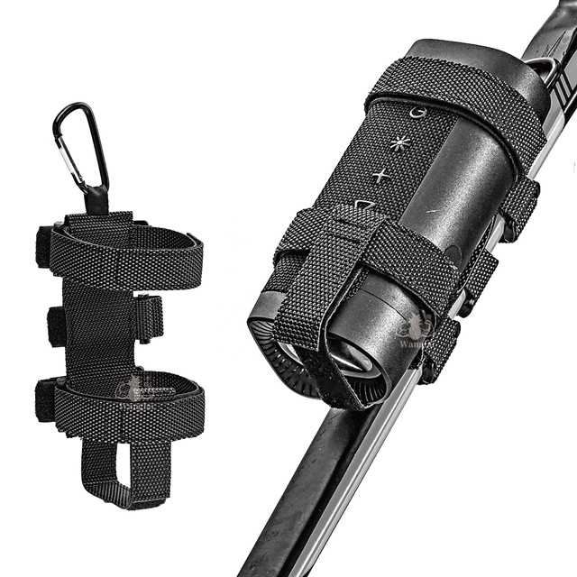 Adjustable Elastic Band Blue Tooth Speaker Holder Cage Bicycle Rail Cross Bar Water Bottle Holder Strap