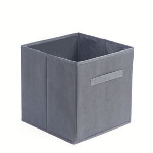 Fabric Storage Cubes Dark Color Storage Basket with Handles Closet Foldable Storage Bins - Product Image 2