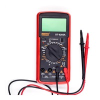 DT9205A Multimeter Digital AC/DC Penguji Transistor Penguji NCV Listrik Profesional Analog Rentang Otomatis Multi-meter