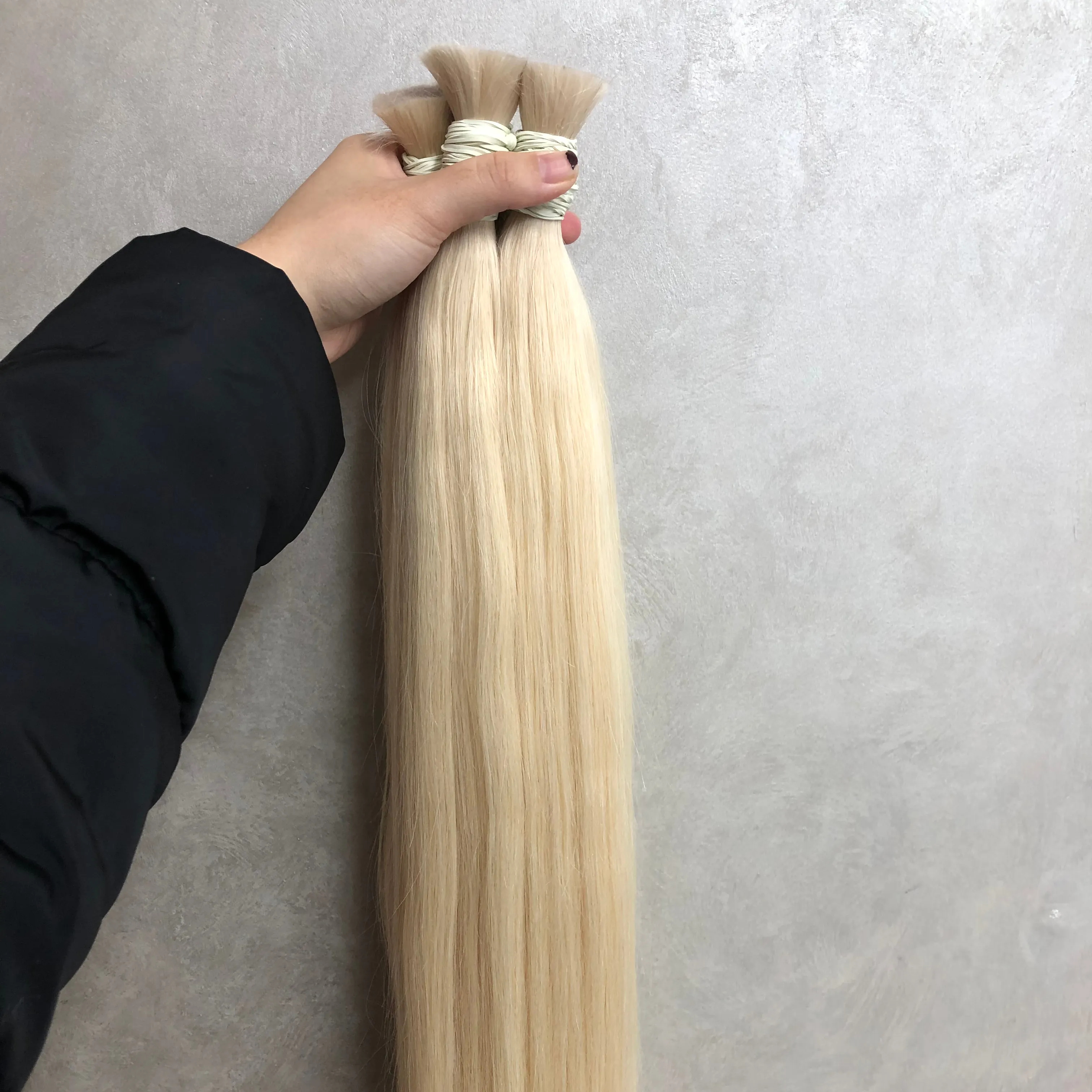 Buy Brazilian Double Drawn Bulks Hair Extensions Human Hair Bulks,High Quality Bulks For Black Women All Colors Human Hair Bulks