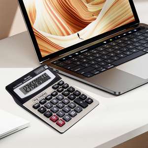 Calculadora Científica de Escritorio Grande de 12 Dígitos LL-20260626-90, Financiera, de Oficina, Contable, con Batería, Energía Solar, de Plástico, con Calendario - Product Image 6
