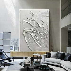 <span class=keywords><strong>Noir</strong></span> <span class=keywords><strong>blanc</strong></span> Texture décor <span class=keywords><strong>affiche</strong></span> moderne abstrait <span class=keywords><strong>à</strong></span> la main toile photo décoratif texturé peinture <span class=keywords><strong>à</strong></span> l'huile toile mur art - Product Image 2