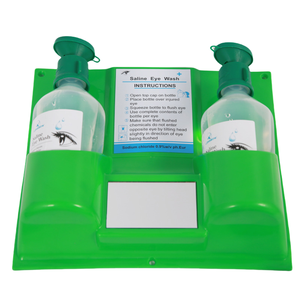 RUIYING Marca Shandong Fabricante Venta al por mayor 6670 Estación <span class=keywords><strong>de</strong></span> lavado <span class=keywords><strong>de</strong></span> ojos portátil + Botellas <span class=keywords><strong>de</strong></span> lavado <span class=keywords><strong>de</strong></span> Ojos <span class=keywords><strong>de</strong></span> ducha <span class=keywords><strong>de</strong></span> emergencia montadas en la <span class=keywords><strong>pared</strong></span> - Product Image 2