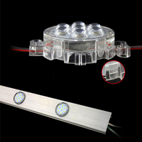 Pixel LED inteligente para decoración navideña, luz RGB de 12v, resistente al agua Ip68, novedad