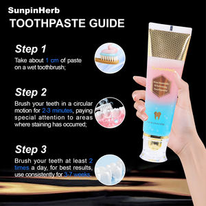 Dentifrice blanchissant bio sans fluorure, probiotiques, anti-caries, nettoyage en profondeur portable pour les soins quotidiens des dents, anti-plaque - Product Image 5