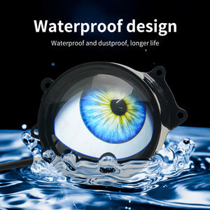 Feux de phare LED dynamiques à effet œil de démon 12V <span class=keywords><strong>avec</strong></span> télécommande pour <span class=keywords><strong>voiture</strong></span> et moto, feux antibrouillard <span class=keywords><strong>avec</strong></span> 6 modes, état neuf - Product Image 5