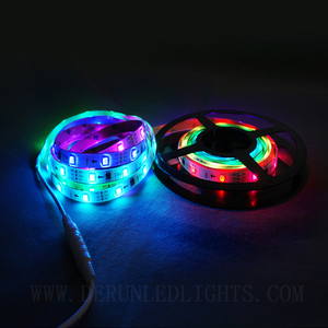 แถบไฟ LED IC 5050 TM1934 60leds/m สีเมจิก RGB เหมาะสำหรับการตกแต่ง - Product Image 2