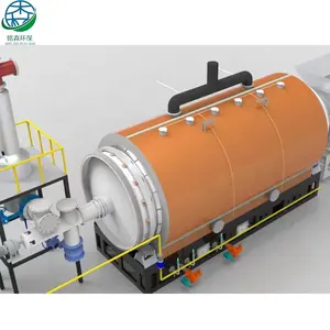 100% Recycle Plastic Waste into Oil Recycling Pyrolysis Process