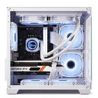 Mini ITX boîtier d'ordinateur et tours OEM personnalisé ordinateur de bureau jeu prix d'usine double armoire PC en verre trempé