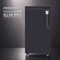 Cuiseur à riz commercial à faible teneur en glucides 40L, machine de cuisson saine en acier inoxydable 304, cuiseur breveté pour éliminer le sucre, équipement professionnel de restauration saine