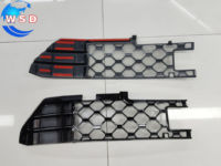 Jaring Anti Serangga Gril Depan Mobil ABS Piano Black Bug Screen untuk AION I60 2026 Aksesoris Modifikasi Eksterior Mobil