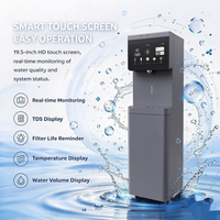 Machine à eau hydrogénée verticale électrique intelligente chaude et froide pour la maison, installation facile, eau potable sûre pour toute la famille