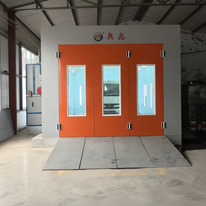 Cabine de <span class=keywords><strong>peinture</strong></span> automobile avec système de contrôle et four de séchage pour <span class=keywords><strong>carrosserie</strong></span> – Équipement essentiel pour atelier de réparation automobile - Product Image 6
