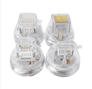 Puntas de microagujas de PVC para mesoterapia, desechables, con baño de oro, aisladas, de 10, 25 y 64 pines, fraccionadas por radiofrecuencia, con certificación CE e ISO, venta al por mayor - Product Image 1