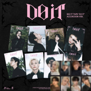 KPOP Stray Kids SKZ IT TAPE DO IT ACCORDION VER Álbum Oficial Paquete Especial Grupo Idol Coreano Merchandising Musical Coleccionable Regalo - Product Image 6