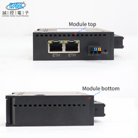 Módulo de Entrada Analógica 8AI 0-10V, Ethernet Cascade 2*RJ45, Módulo de Expansión IO Modbus TCP para PLC, Original, Nuevo en Stock