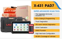 专业适用于 Obd2 汽车扫描仪诊断工具钥匙编程器 PAD VII PRO Elite PRO3S Immo Smartlink HD Windows 12W All