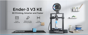 Creality New Ender-3 V3 KE <strong>3D</strong> <strong>Printer</strong> 500mm/s Fast Printing Speed Smart Creality OS X-AxisLinear Rail Double Fans FDM <strong>3D</strong> <strong>Printer</strong> - Product Image 6