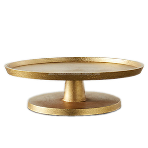 ที่วางเค้กแต่งงานแบบใช้ค้อนทุบสำหรับปาร์ตี้ที่วางบนโต๊ะโลหะเครื่องใช้บนโต๊ะอาหารรูปทรงกลมดีไซน์ทันสมัยแท่นวางเค้กจากอินเดีย - Product Image 2