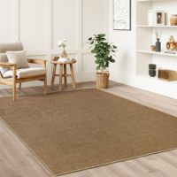 Tapis en polyester lavable en machine, motif floral tufté, moderne, épais, avec envers en latex, antidérapant, adapté aux animaux domestiques, pour chambre et patio